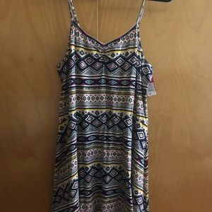 Tribal/geometric print dress